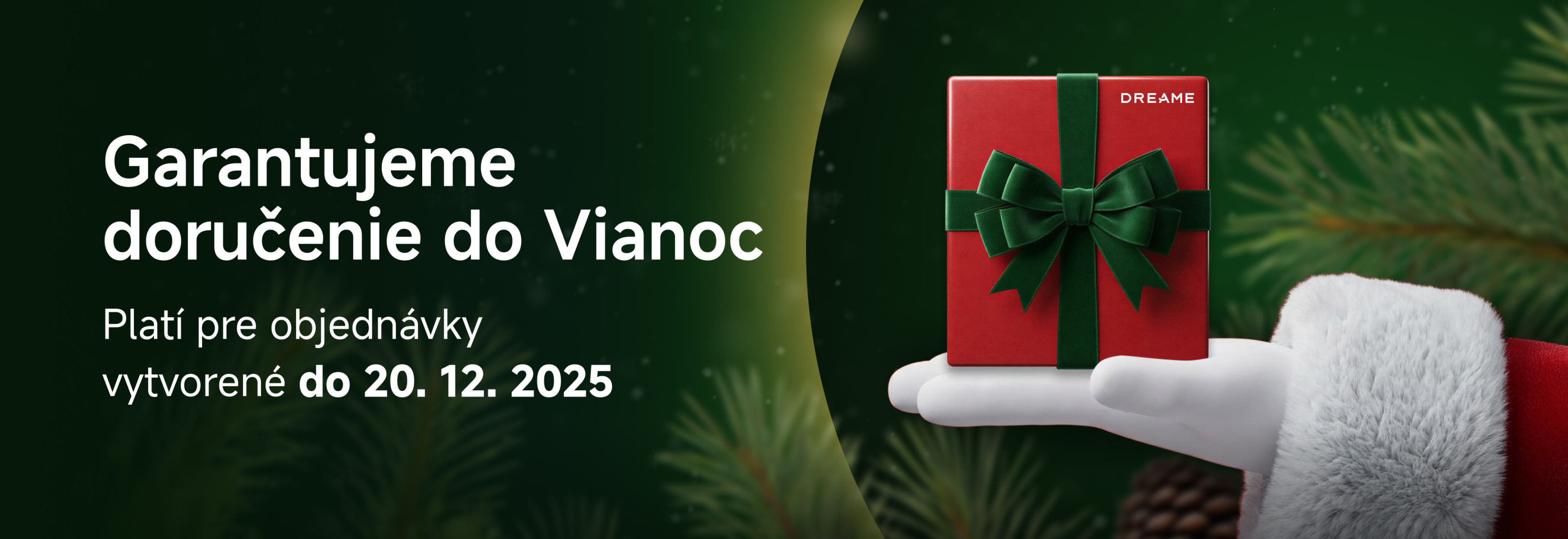 Doručenie do Vianoc